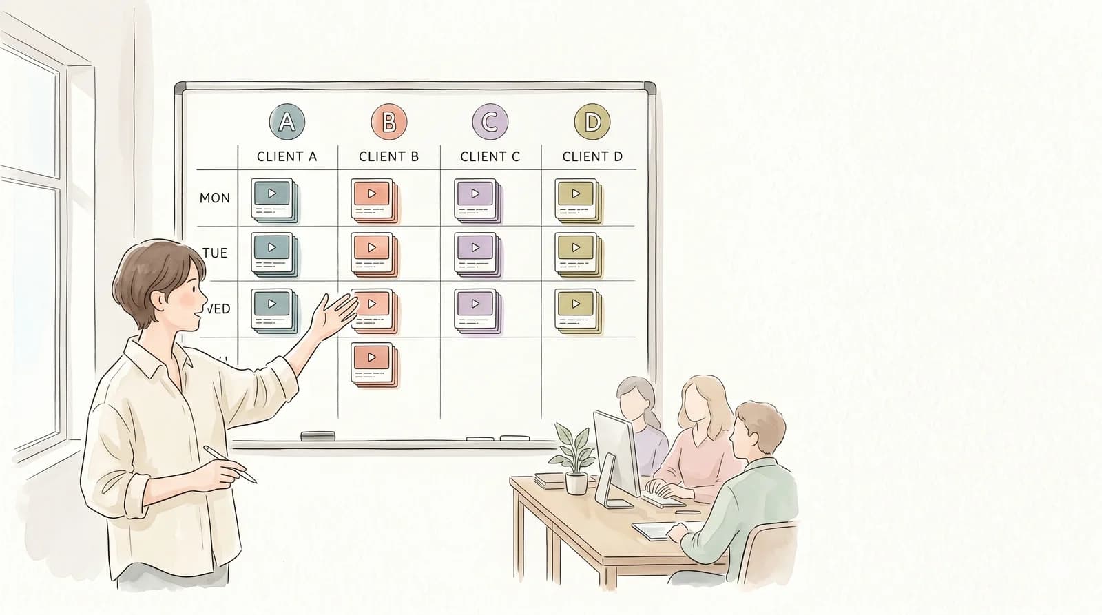 The Best Video Scheduler for Agencies: Manage 10+ Clients Without the Chaos
